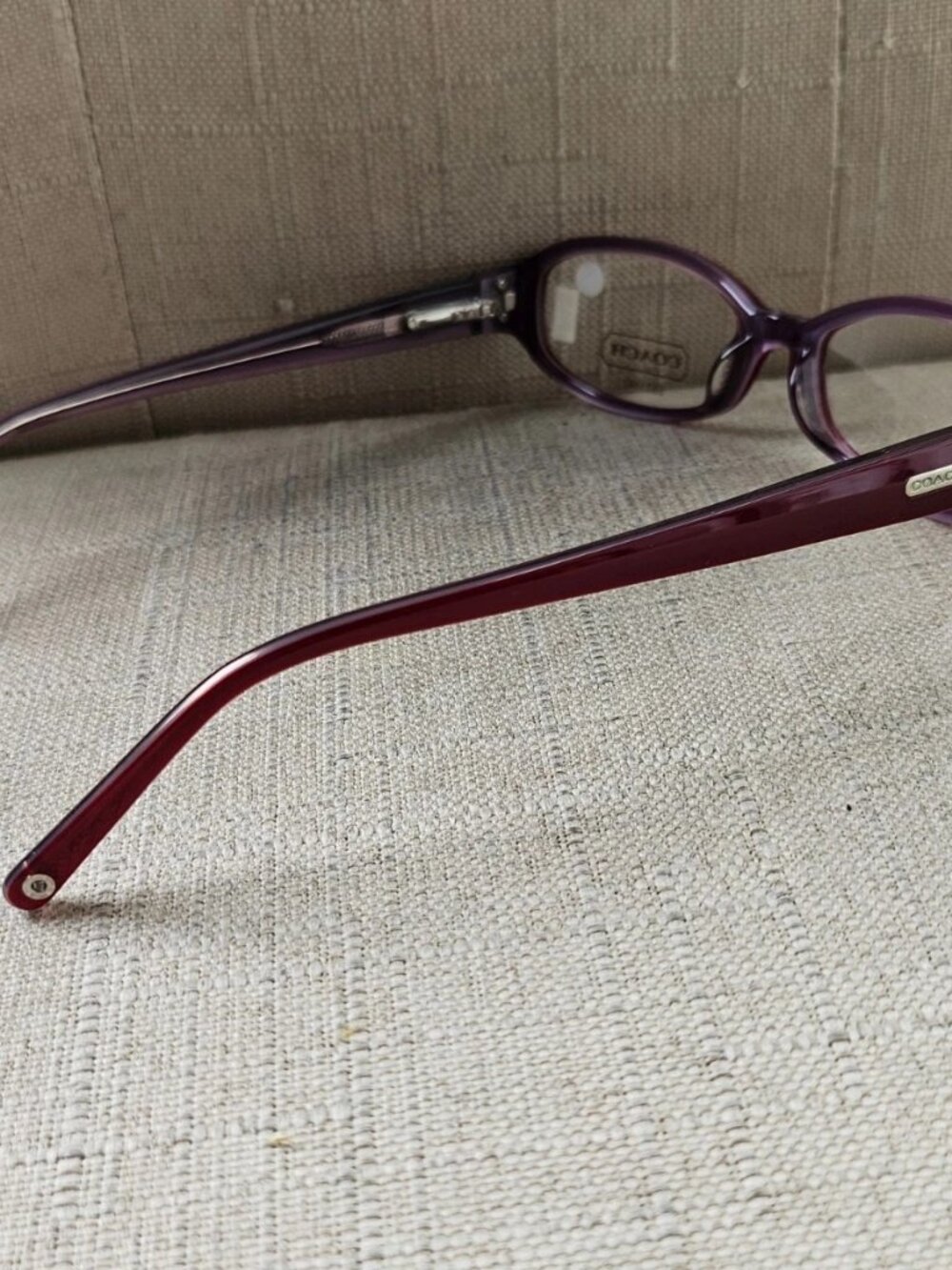 New Coach Women Eyeglasses Frame Eyewear CRANBERRY 2015 JILL Glasses Frame only - Picture 7 of 12